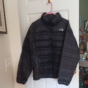The North Face Charcoal Quilted Jacket